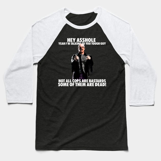 Not all Cops Baseball T-Shirt by Radical Praxis